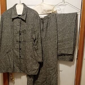 Herringbone Women's Blazer and Suit Set READ Professional Office Acrylic